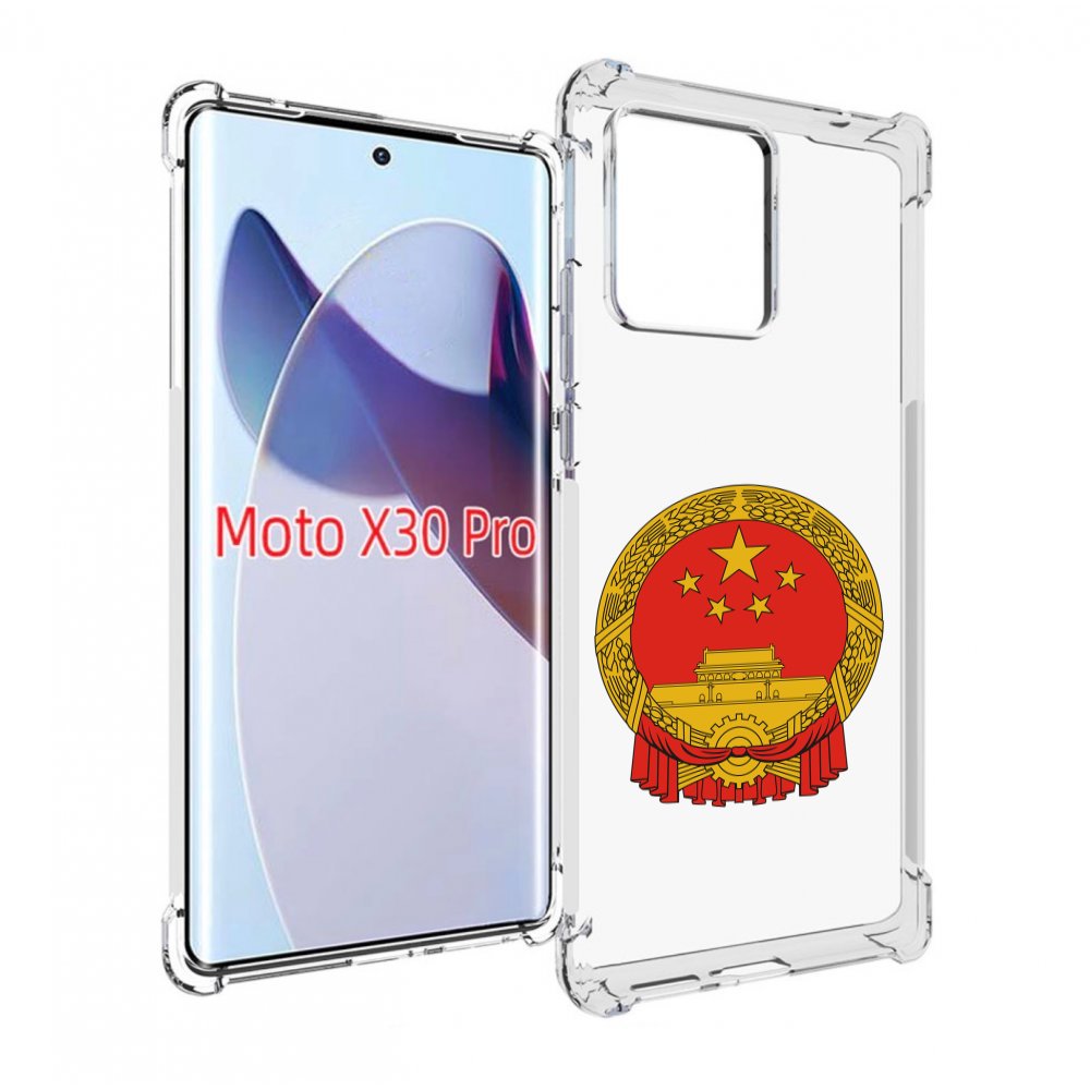 

Чехол MyPads герб-китаи для Motorola Moto X30 Pro, Прозрачный, Tocco