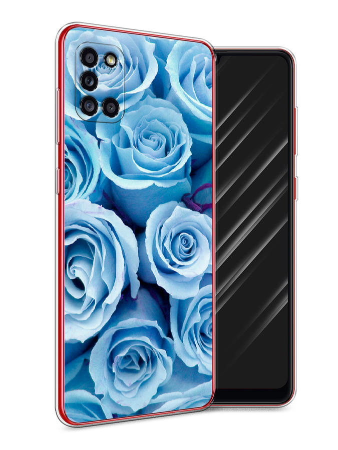 

Чехол Awog на Samsung Galaxy A31 / Самсунг A31 "Лазурные розы", Разноцветный, 2100350-8