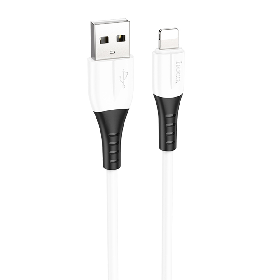 

Кабель Hoco X82 USB - Lightning, 2.4 A, 1 м, белый, X82