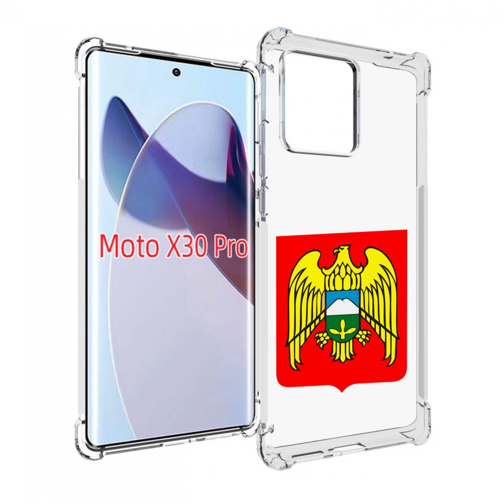 

Чехол MyPads герб-кабардино-балкария-нальчик для Motorola Moto X30 Pro, Прозрачный, Tocco