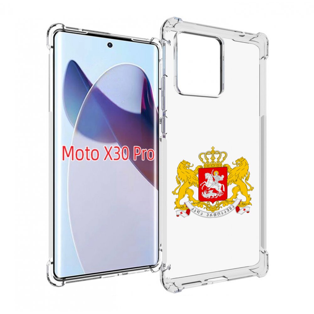 

Чехол MyPads герб-грузии для Motorola Moto X30 Pro, Прозрачный, Tocco