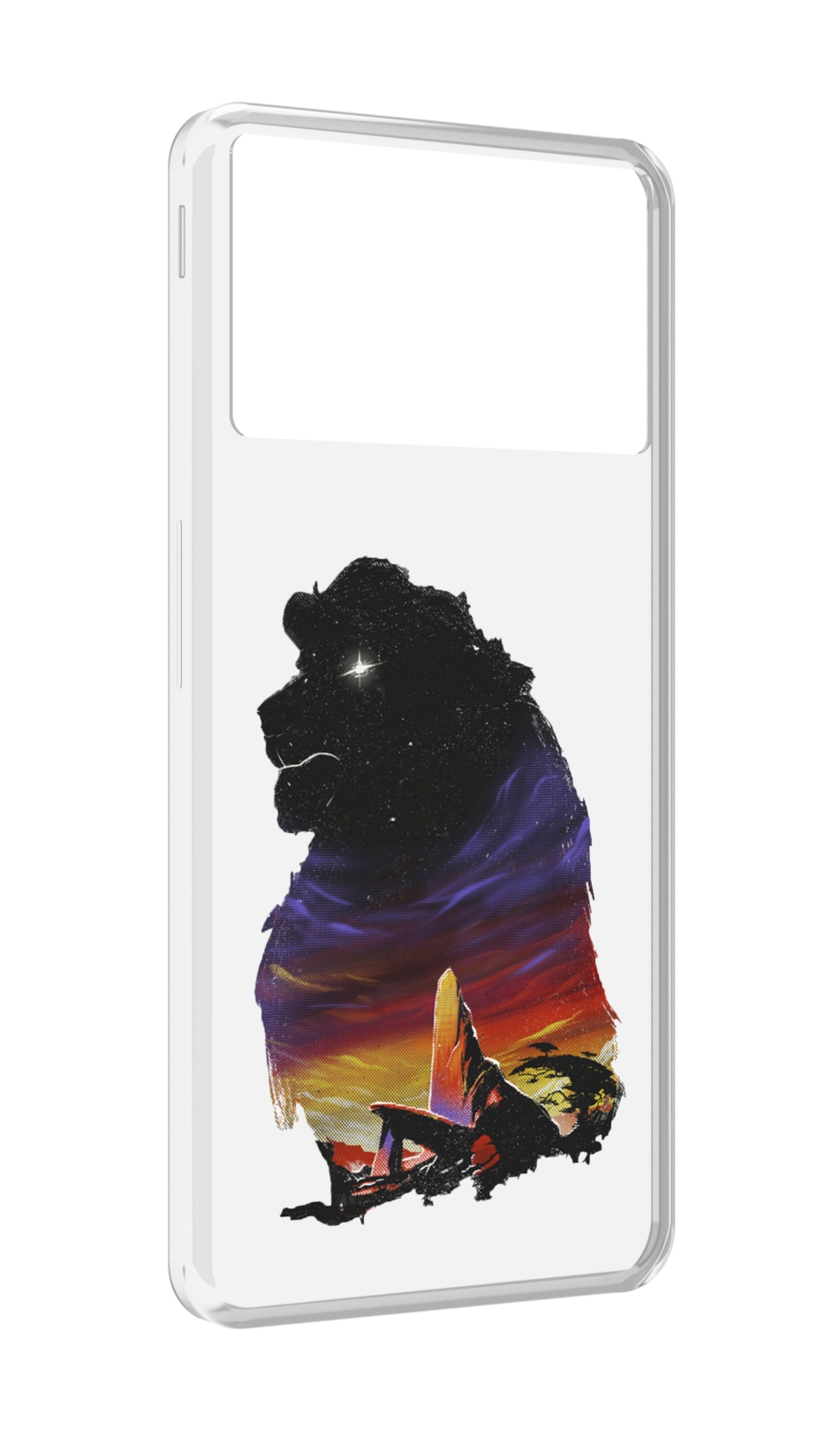 

Чехол MyPads Муфаса для ZTE Nubia Z40S Pro, Прозрачный, Tocco
