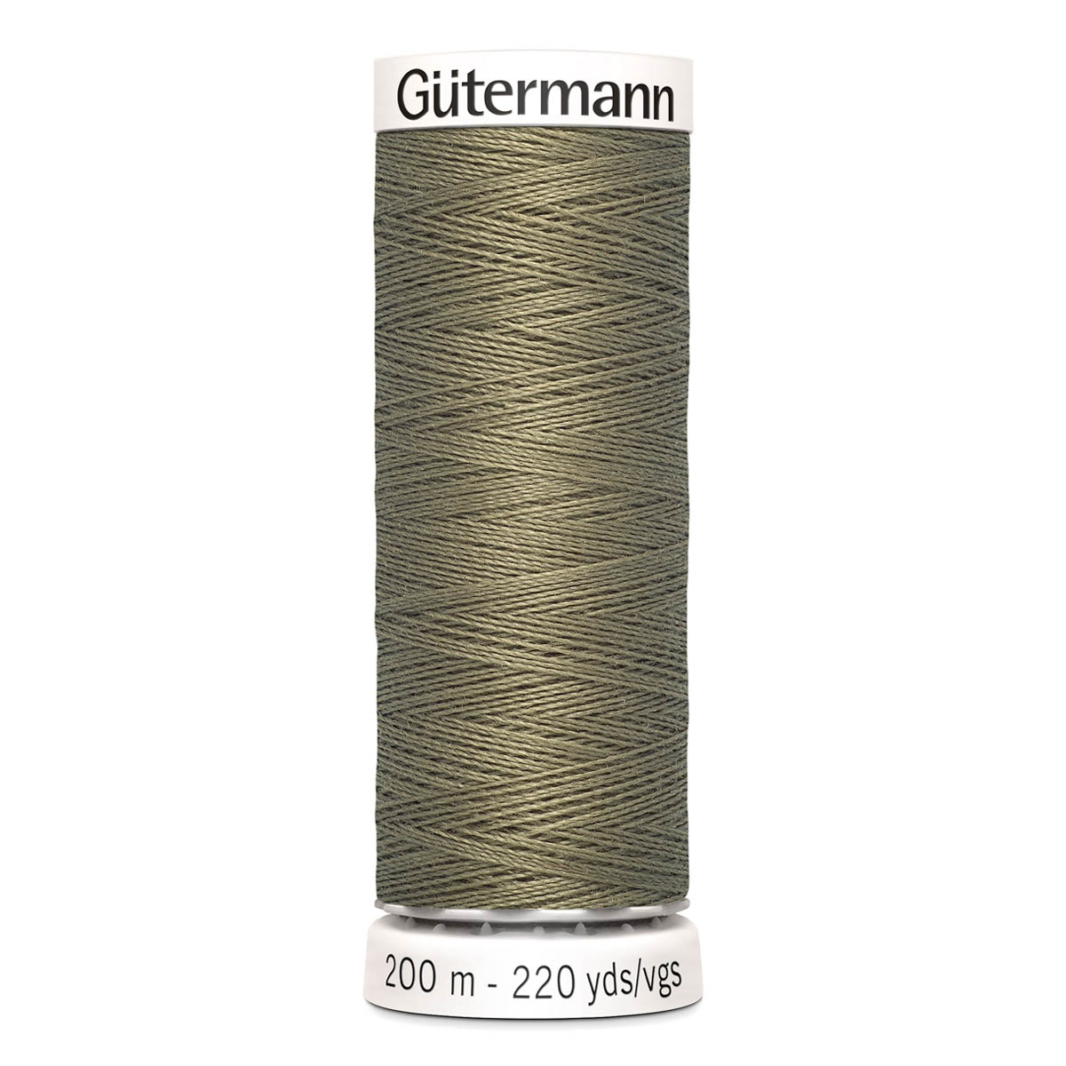 фото Нить gutermann sew-all, 748277, для всех материалов, 200м (264 св. оливково-серый), 5 шт guetermann