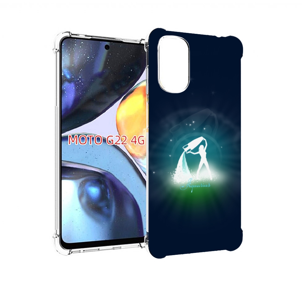 

Чехол MyPads знак зодиака водолеи 1 для Motorola Moto G22 4G, Прозрачный, Tocco