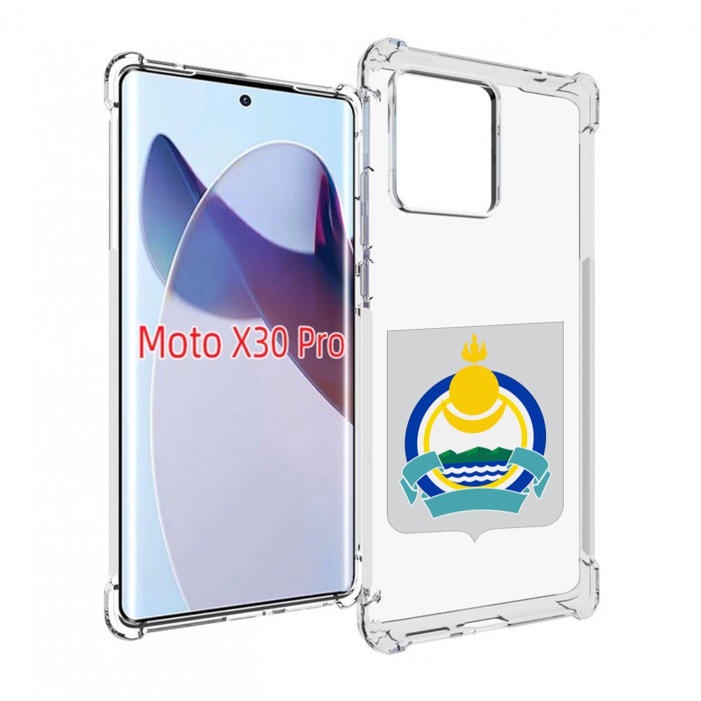 

Чехол MyPads герб-бурятия для Motorola Moto X30 Pro, Прозрачный, Tocco