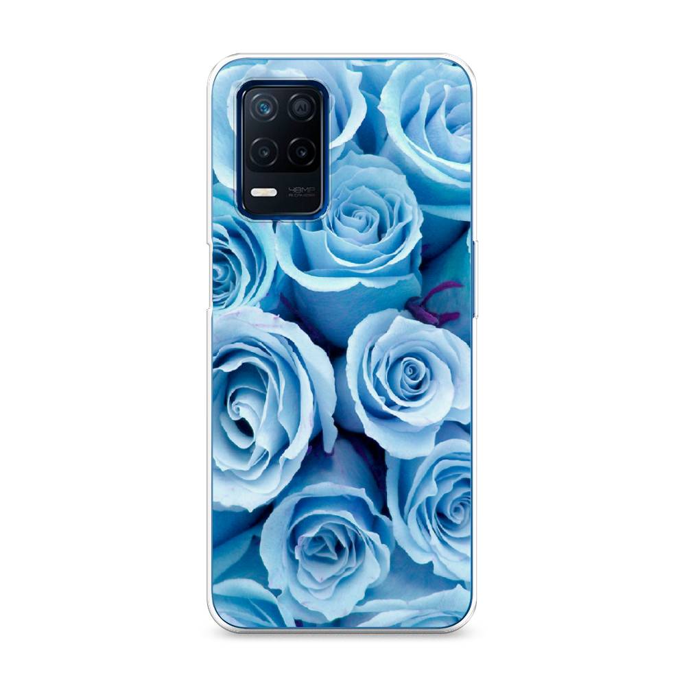 

Чехол Awog на Realme 8 5G/Narzo 30 5G "Лазурные розы", Разноцветный, 257150-8