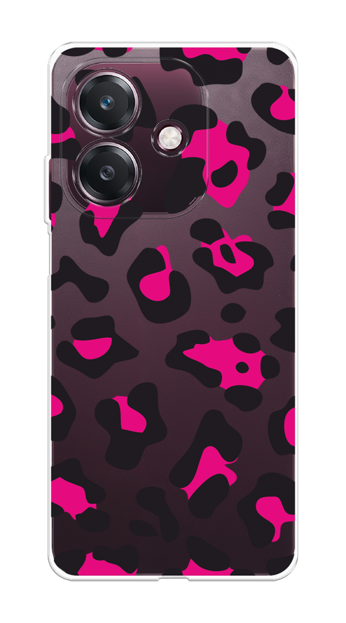 

Чехол на Oppo A3 "Pink cow spots", Черный;розовый, 2518650-1