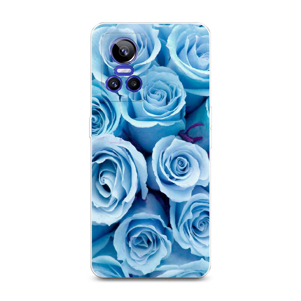 

Чехол Awog на Realme GT Neo 3 "Лазурные розы", Разноцветный, 259050-8