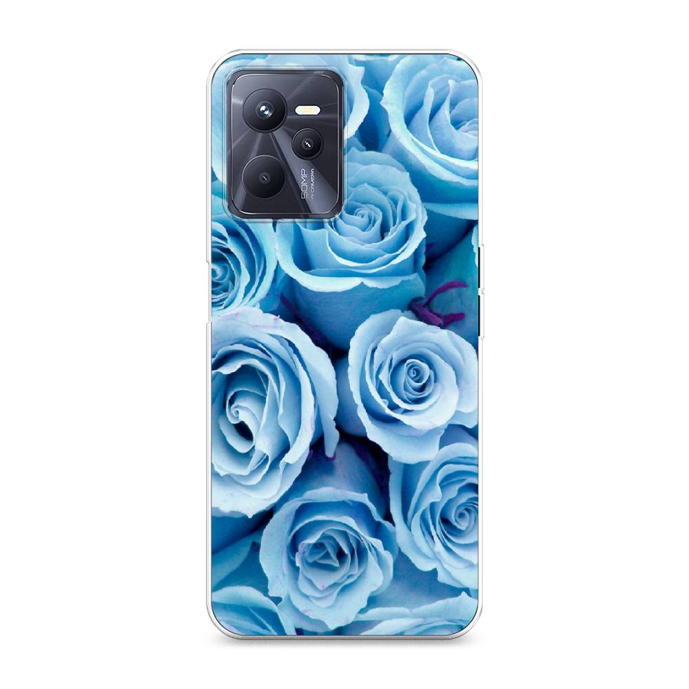 

Чехол Awog на Realme C35 "Лазурные розы", Разноцветный, 259250-8