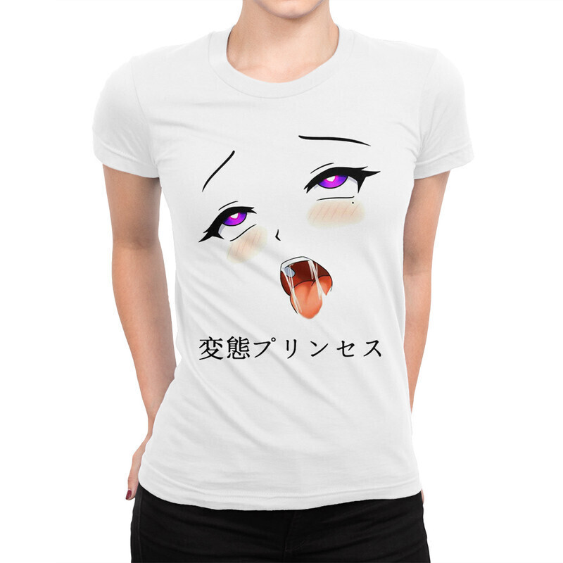 

Футболка женская Dream Shirts Ахегао Аниме 1000415-1 белая 2XL, Белый, Ахегао Аниме 1000415-1