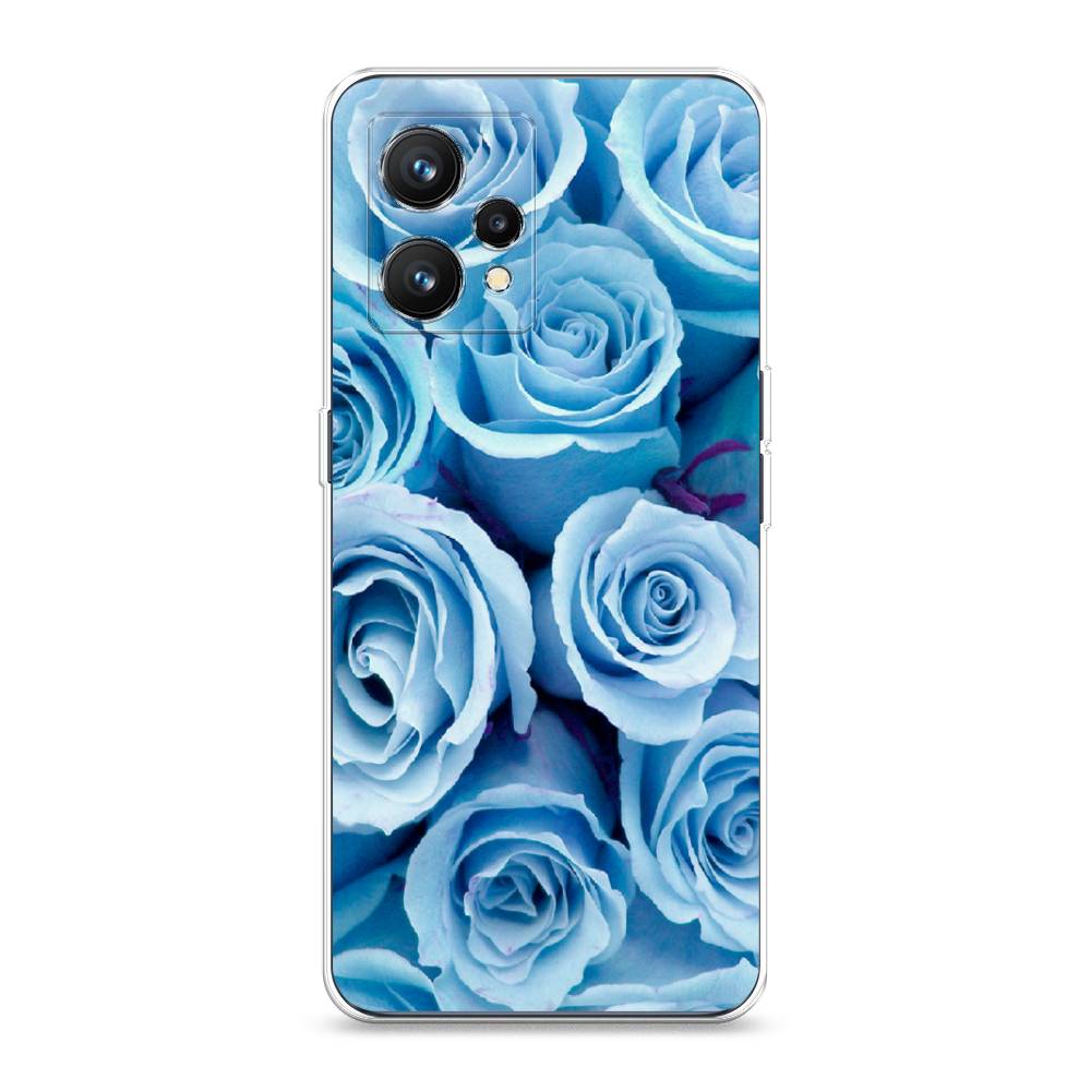 

Чехол Awog на Realme 9 "Лазурные розы", Разноцветный, 257250-8