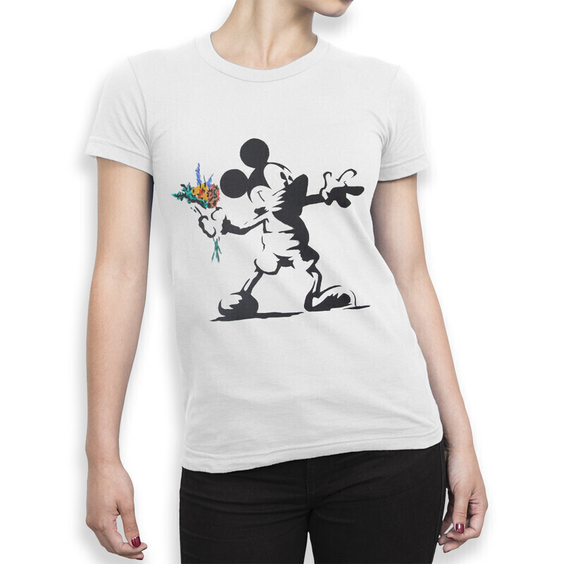 

Футболка женская Dream Shirts Микки Бэнкси 1000587-1 белая XL, Белый, Микки Бэнкси 1000587-1