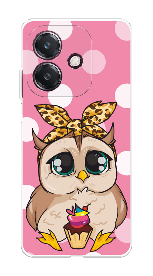 

Чехол на Oppo A3 "Милая совушка на розовом", Розовый;бежевый;коричневый, 2518650-1