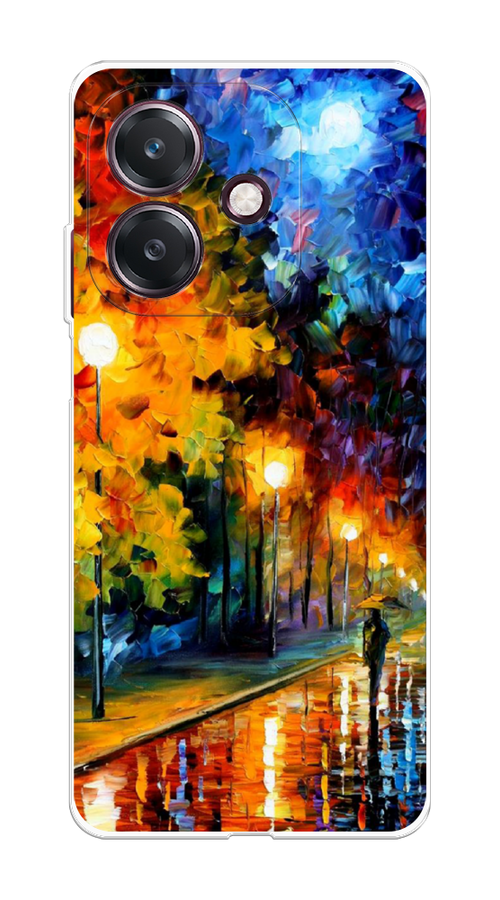 

Чехол на Oppo A3 "Безлюдная улочка", Оранжевый;желтый;синий, 2518650-1