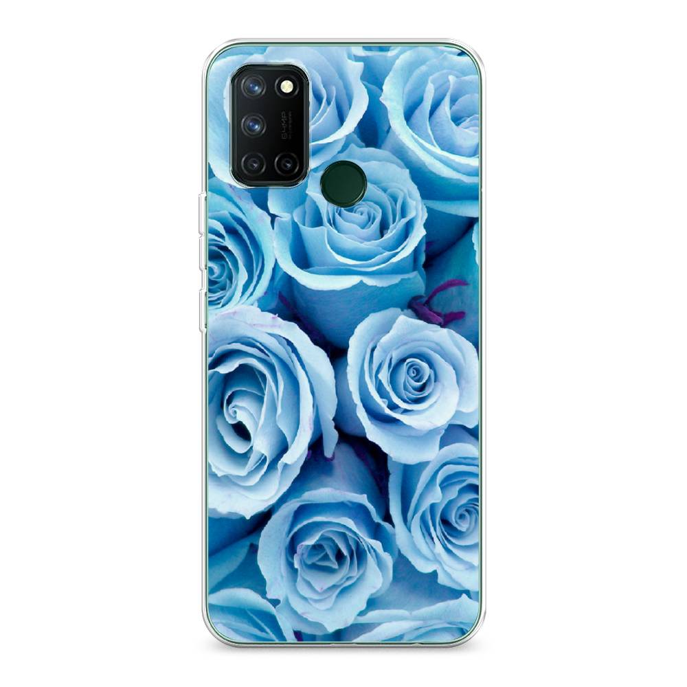 

Чехол Awog на Realme 7i "Лазурные розы", Разноцветный, 253950-8