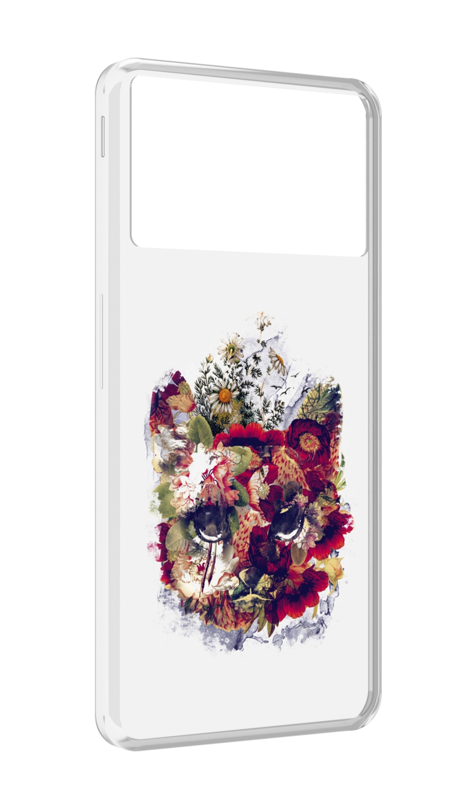 

Чехол MyPads Лиса в цветах-2 для ZTE Nubia Z40S Pro, Прозрачный, Tocco