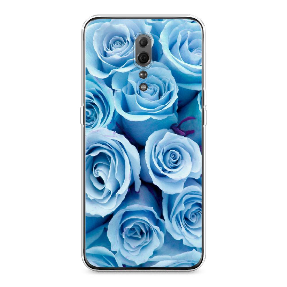 

Чехол Awog на Oppo Reno Z "Лазурные розы", Разноцветный, 250950-8