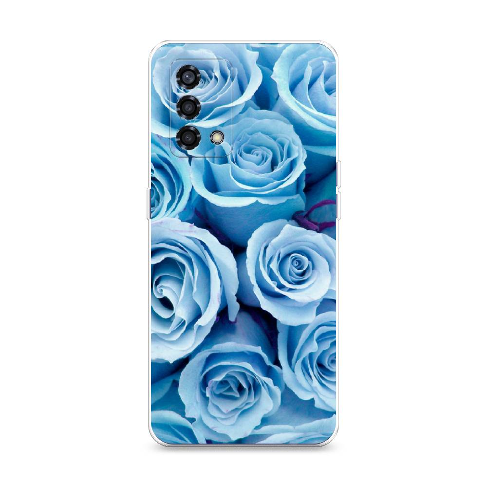 

Чехол Awog на Oppo Reno 6 Lite "Лазурные розы", Разноцветный, 259550-8