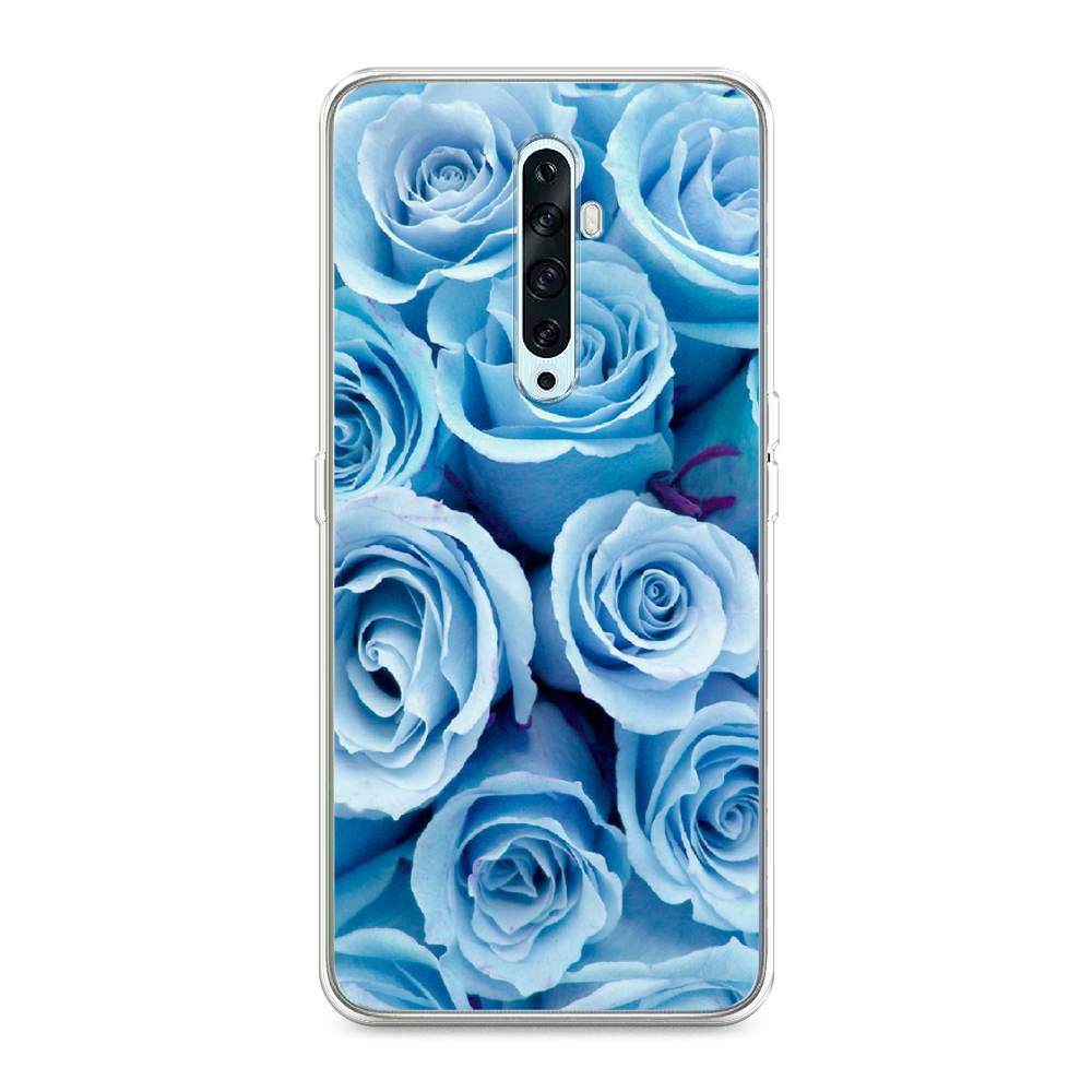 

Чехол Awog на Oppo Reno 2Z "Лазурные розы", Разноцветный, 251850-8