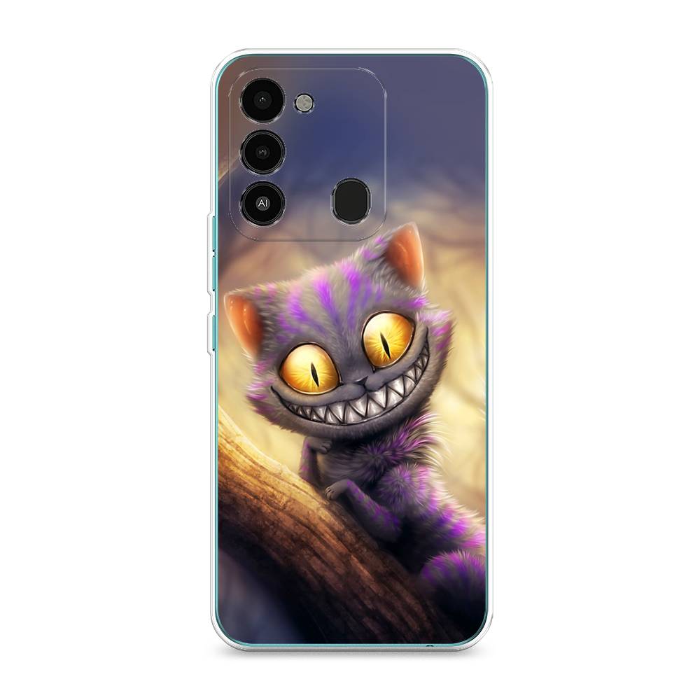 

Чехол Awog на Tecno Spark Go 2022/8С/9 "Cheshire Cat", Разноцветный, 301350-1