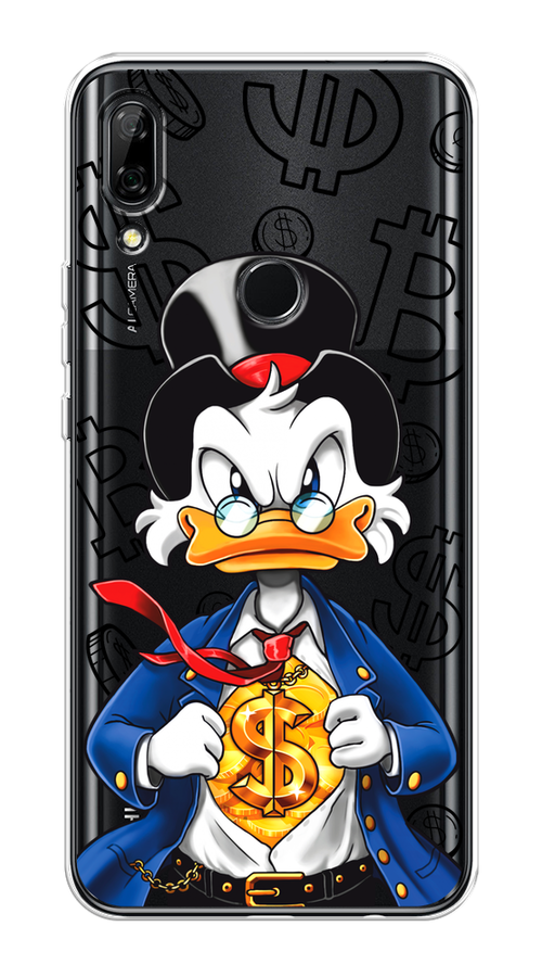 

Чехол на Honor 9X/Huawei P Smart Z "Scrooge Goldman", Черный;белый;синий, 69950-1