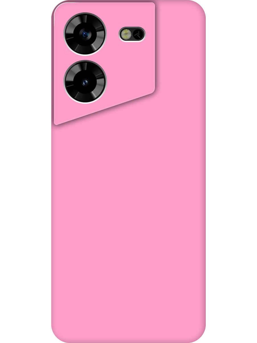 

Силиконовый чехол на Tecno Pova 5 матовый розовый, 772627521