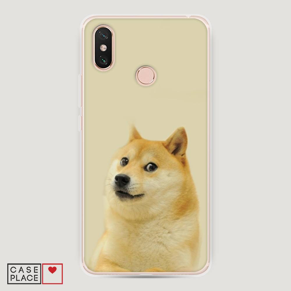 

Пластиковый чехол "Собака подозревака" на Xiaomi Mi Max 3