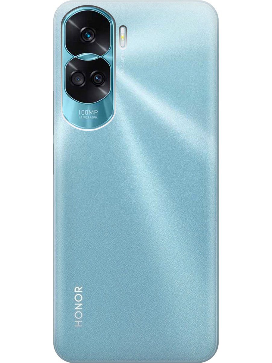 

Силиконовый чехол на Honor 90 Lite прозрачный, 772622631