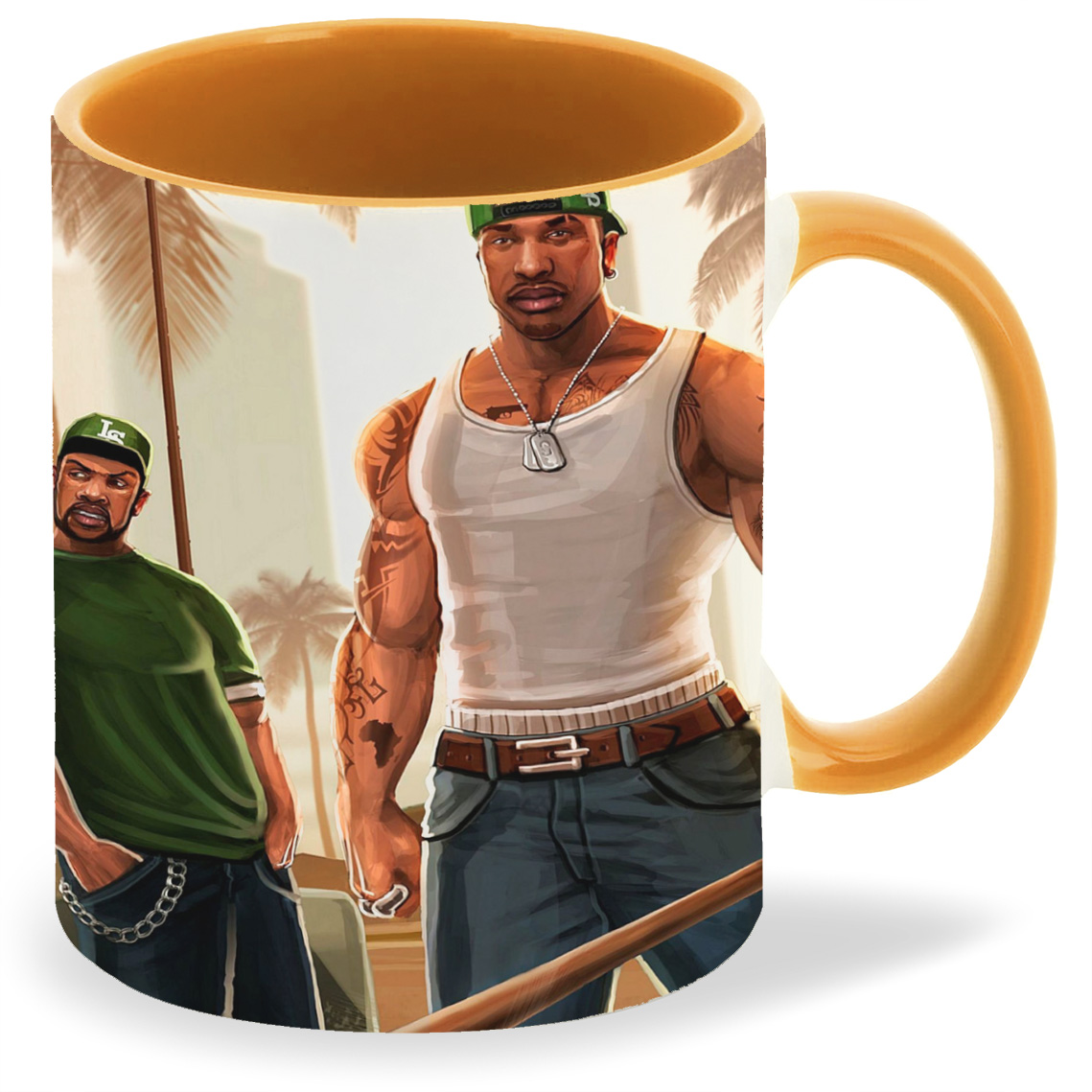 фото Кружка coolpodarok grand theft auto gta гта (в зелёном)