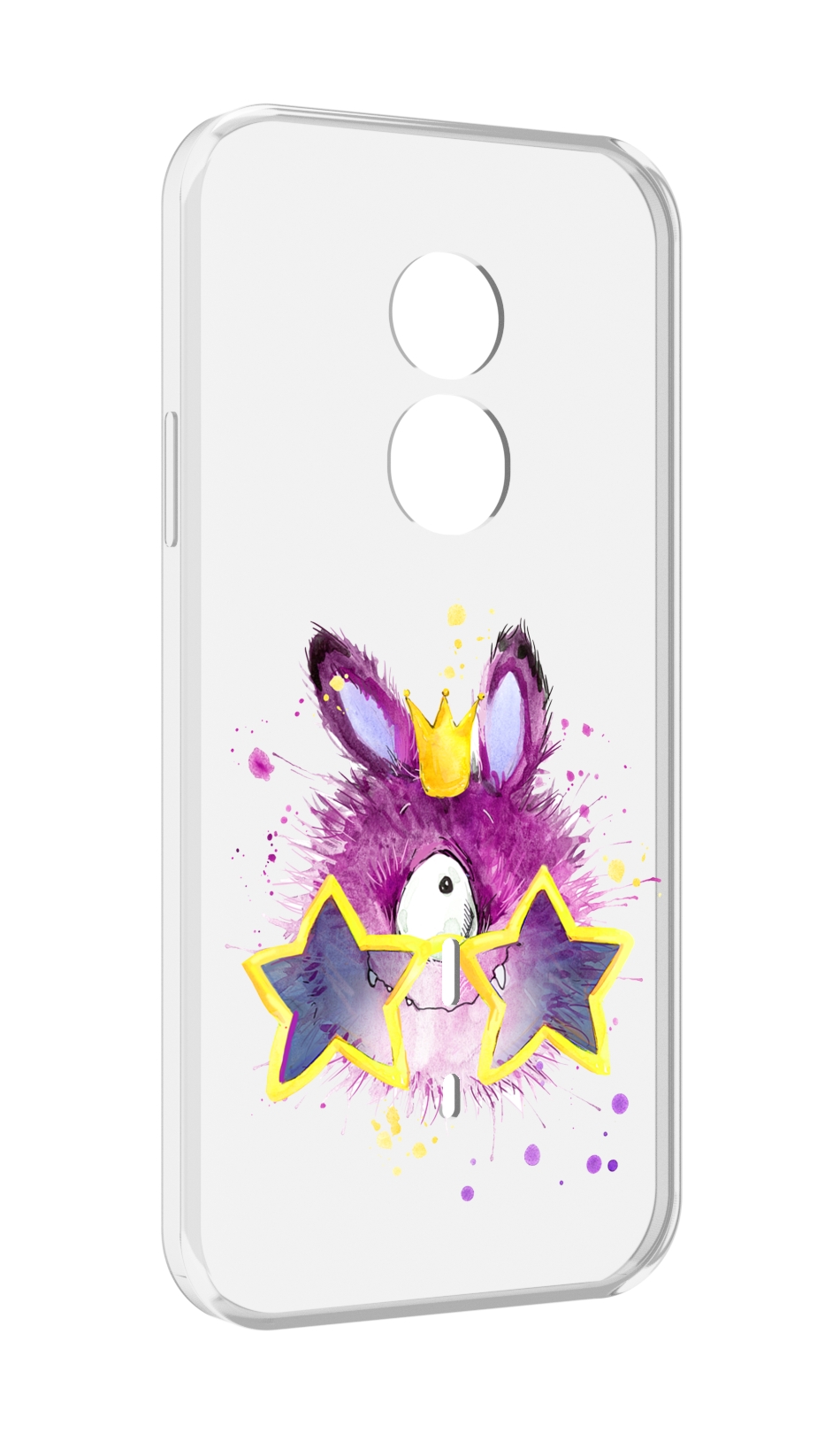 

Чехол MyPads Шуршуля для Doogee S51, Прозрачный, Tocco