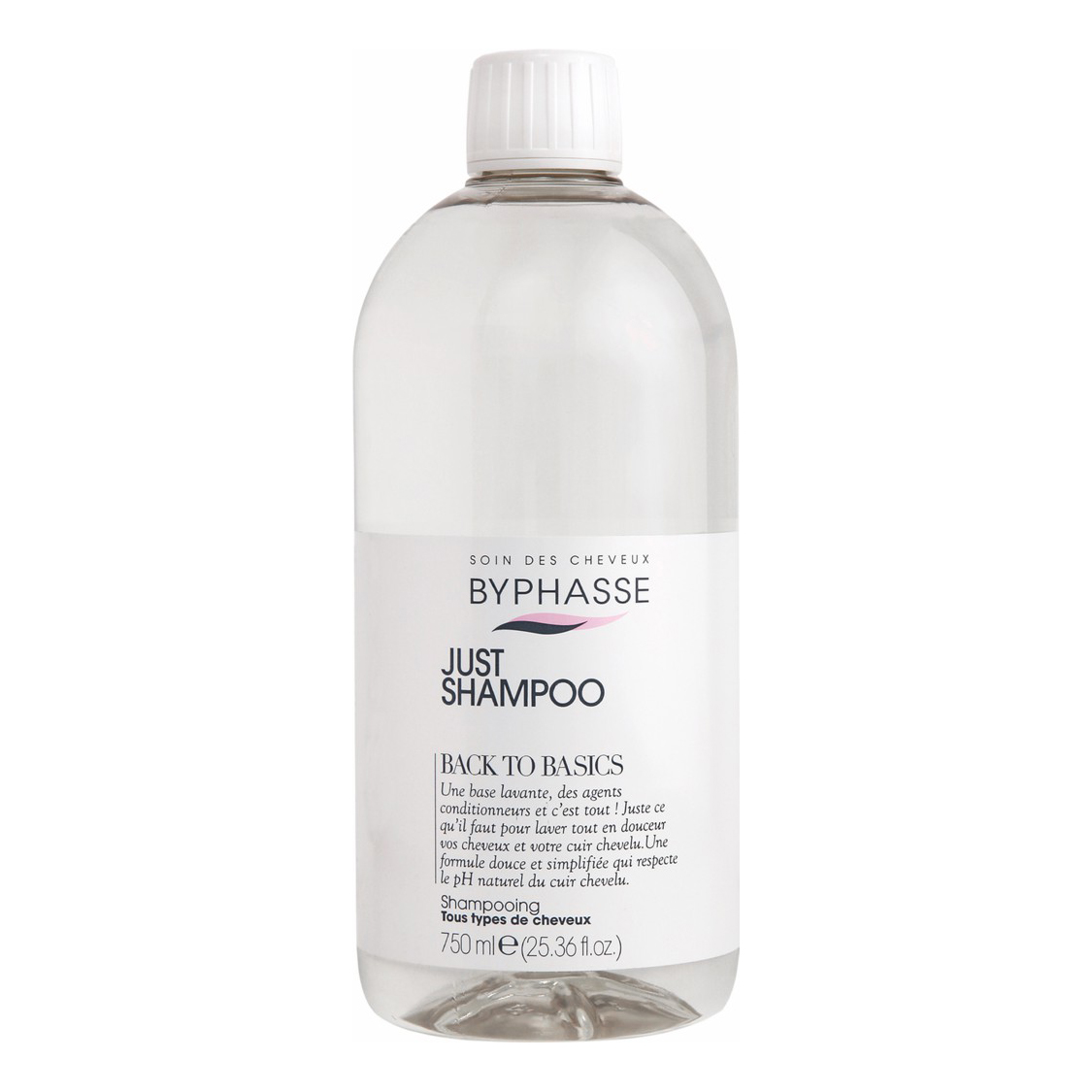 Шампунь для волос Byphasse Back to basics Just shampoo 750 мл