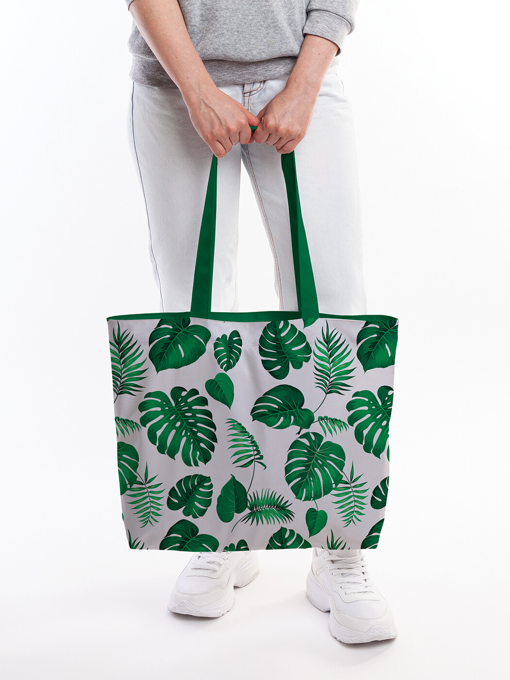 Текстильная женская сумка на молнии для пляжа и фитнеса bsz_8072 JoyArty