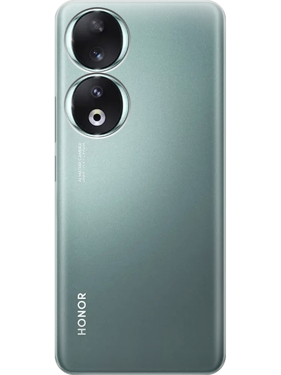 

Силиконовый чехол на Honor 90 прозрачный, 772618131