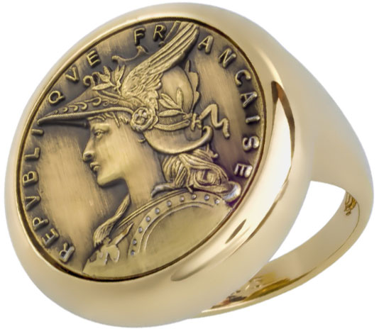 

Кольцо печатка из серебра р.17.5 Style Avenue COINR247-1, COINR247-1