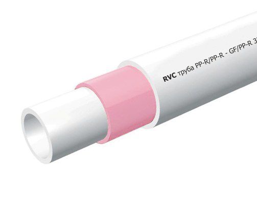 

ППРС Труба 40 х (6,7) PN 25, SDR 6 армированная стекловолокном RVC, (4 м)