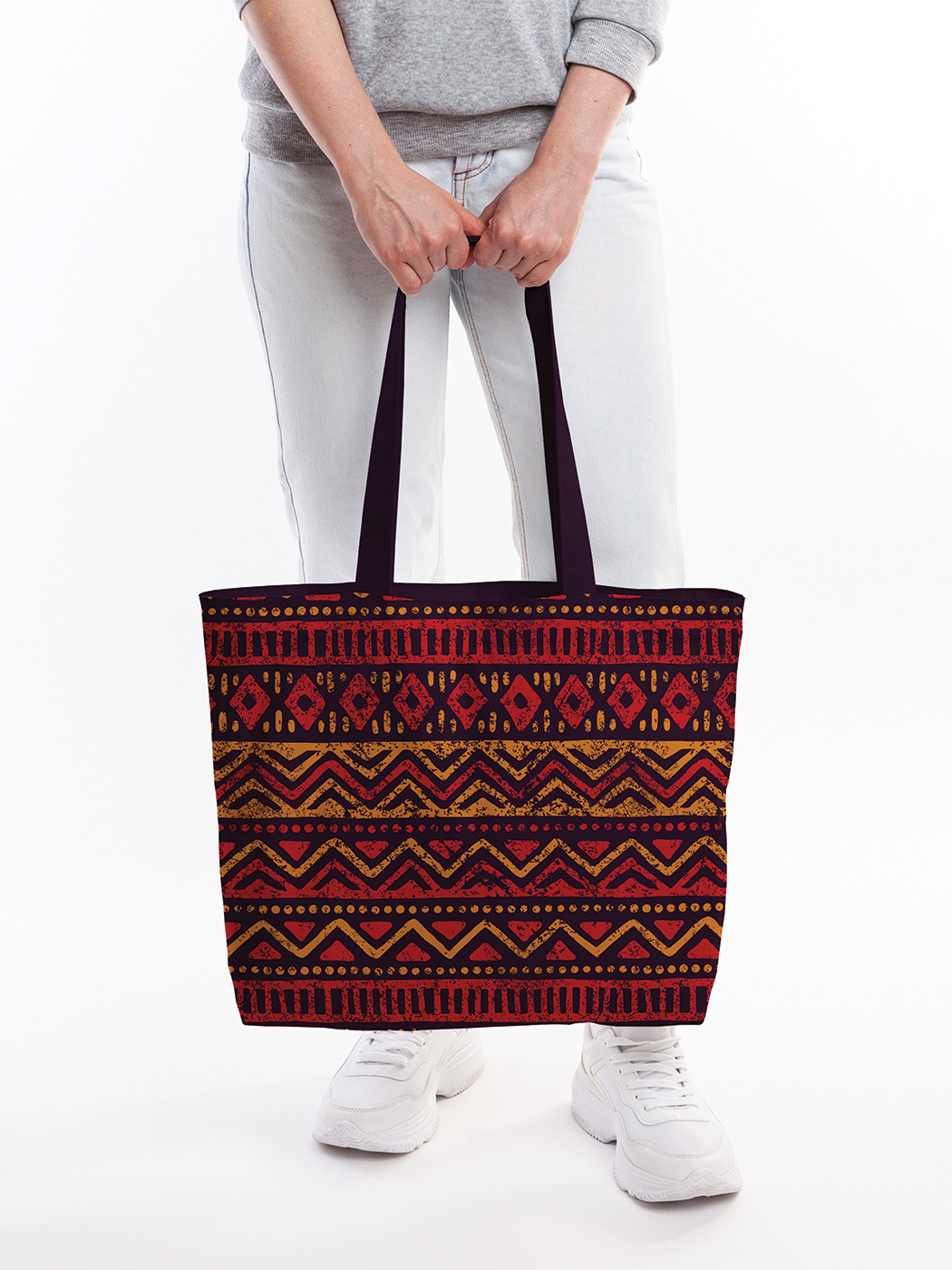 Текстильная женская сумка на молнии для пляжа и фитнеса bsz_414080 JoyArty