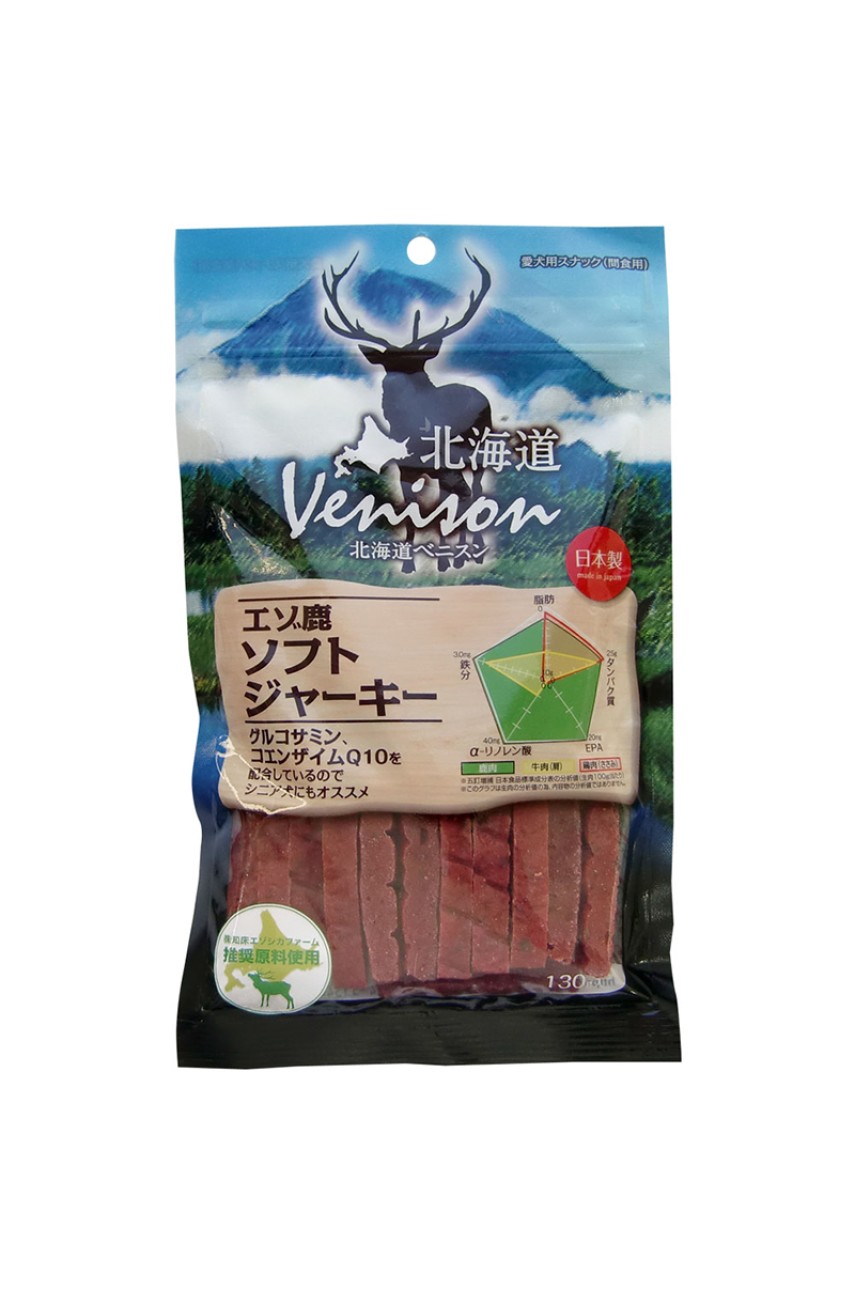 Лакомство для собак Japan Premium Pet лакомство кусочки, оленина, 40г