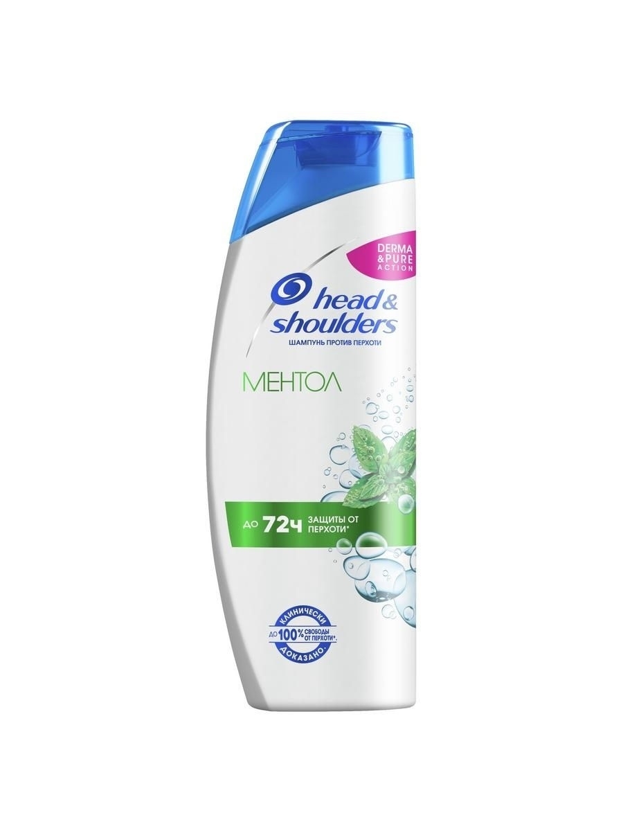 Шампунь Head & Shoulders Mentol fresh очищение для всех типов волос 200 мл