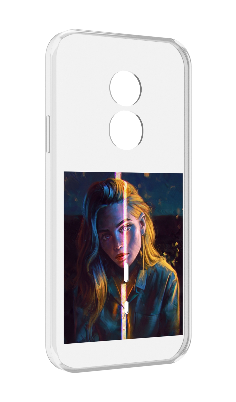 

Чехол MyPads девушка-в-тени для Doogee S51, Прозрачный, Tocco