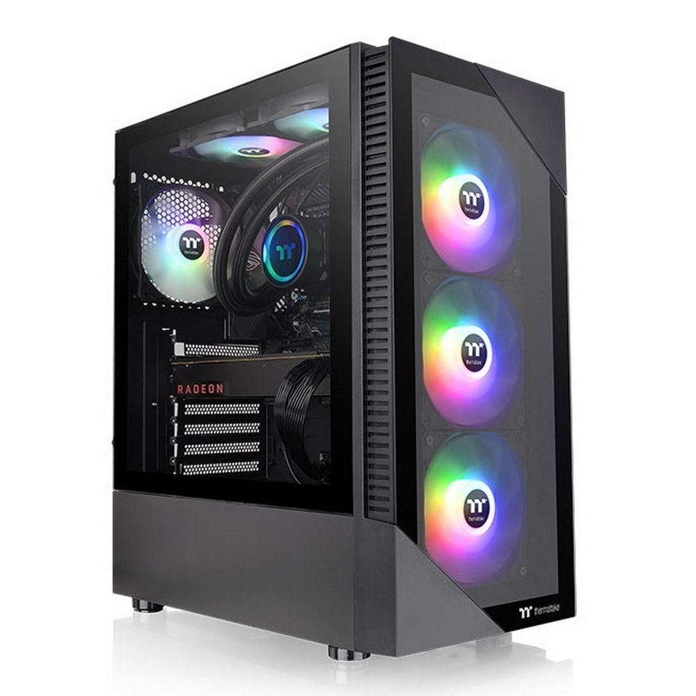 Корпус компьютерный Thermaltake View 200 TG ARGB (CA-1X3-00M1WN-00) Black