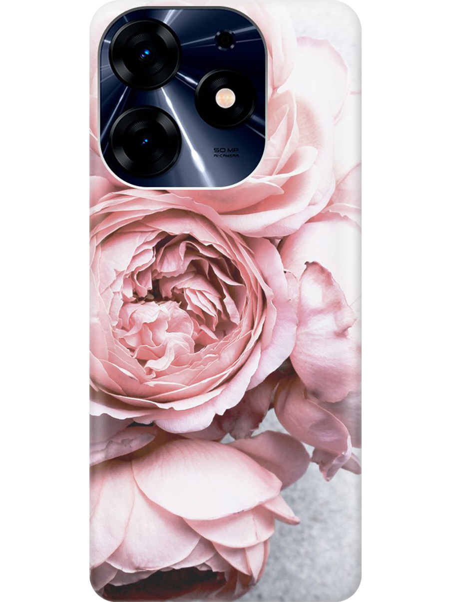 

Силиконовый чехол на Tecno Spark 10 Pro с принтом "Нежность", Прозрачный;белый;зеленый;розовый, 768742621