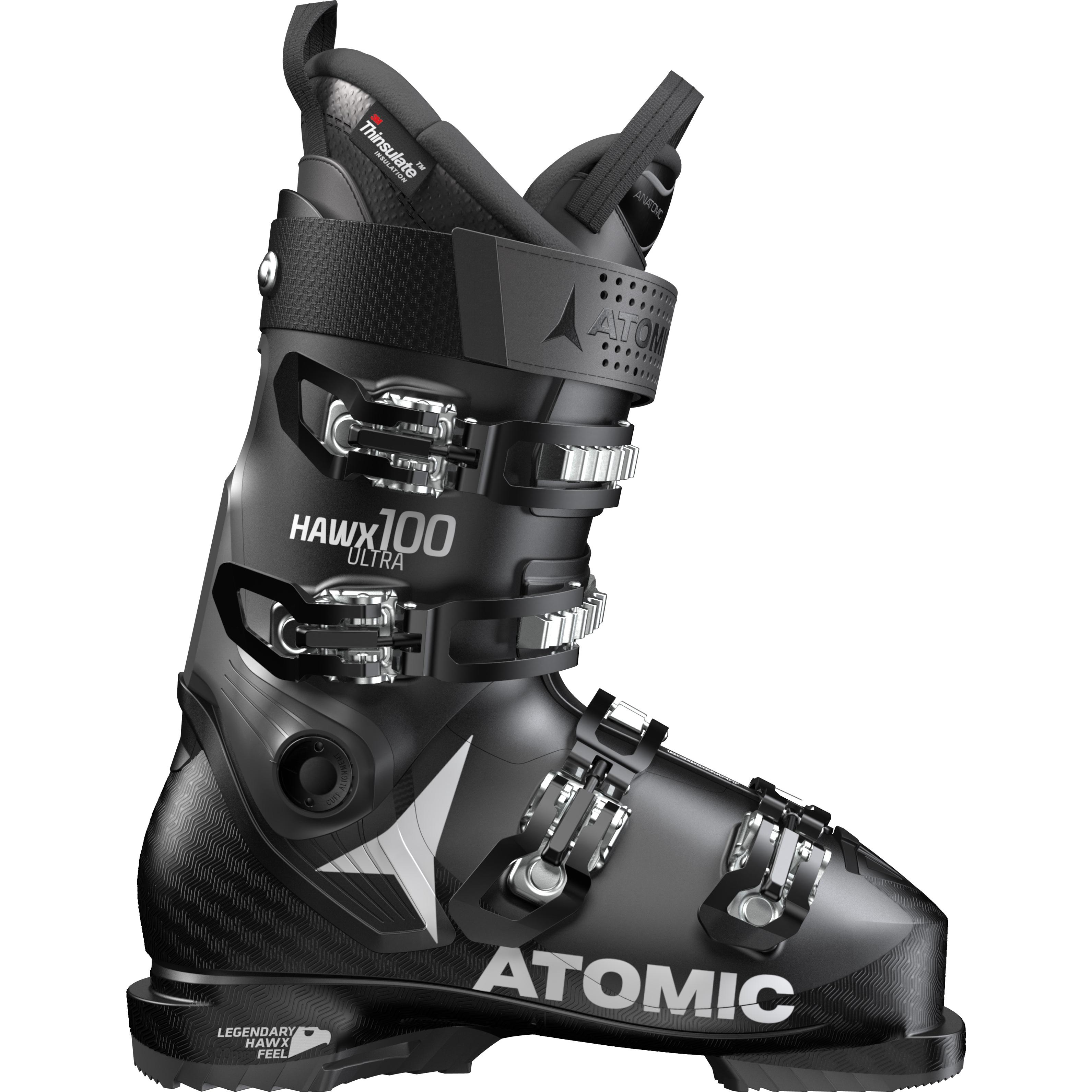 фото Горнолыжные ботинки atomic hawx ultra 100 2020, black/anthracite, 24