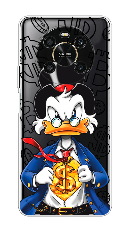 

Чехол на Honor X9 4G/Magic4 Lite 4G "Scrooge Goldman", Черный;белый;синий, 6108650-1
