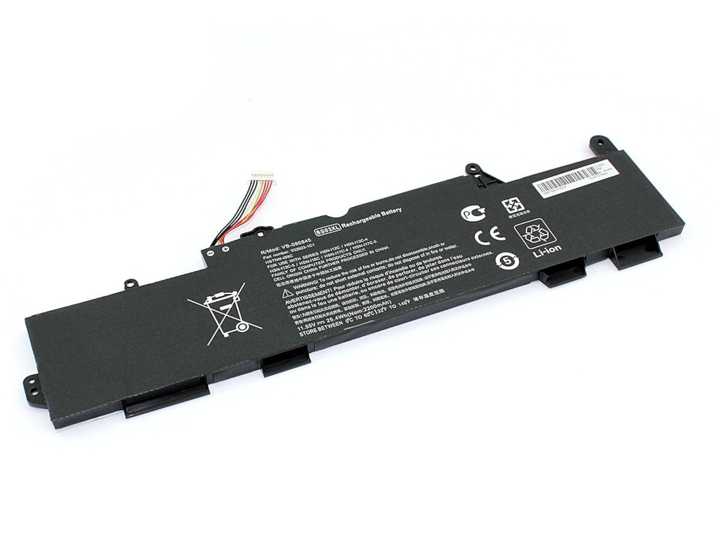 Аккумулятор Vbparts (схожий с SS03XL) для HP EliteBook 730 11.55V 2200mAh OEM 080845