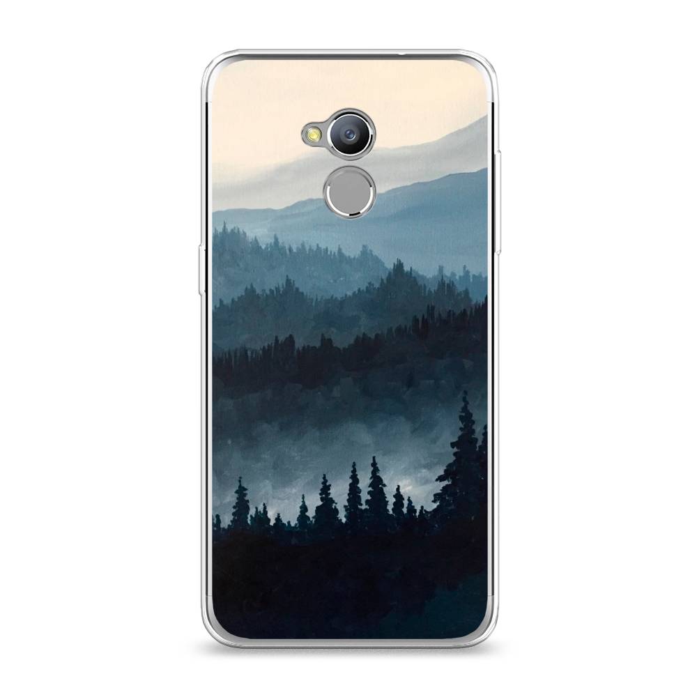 

Чехол Awog на ZTE Blade V7 Lite / ЗТЕ Блэйд V7 Lite "Туманные горы", 130450-4