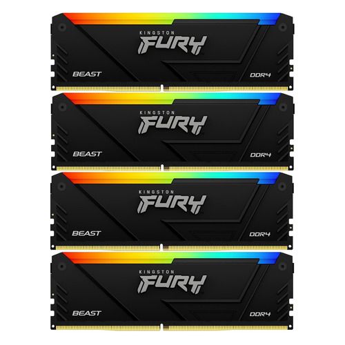 

Оперативная память Kingston Fury Beast KF432C16BB2AK4/32 DDR4 4x8Gb 3200Mhz, KF432C16BB2AK4/32