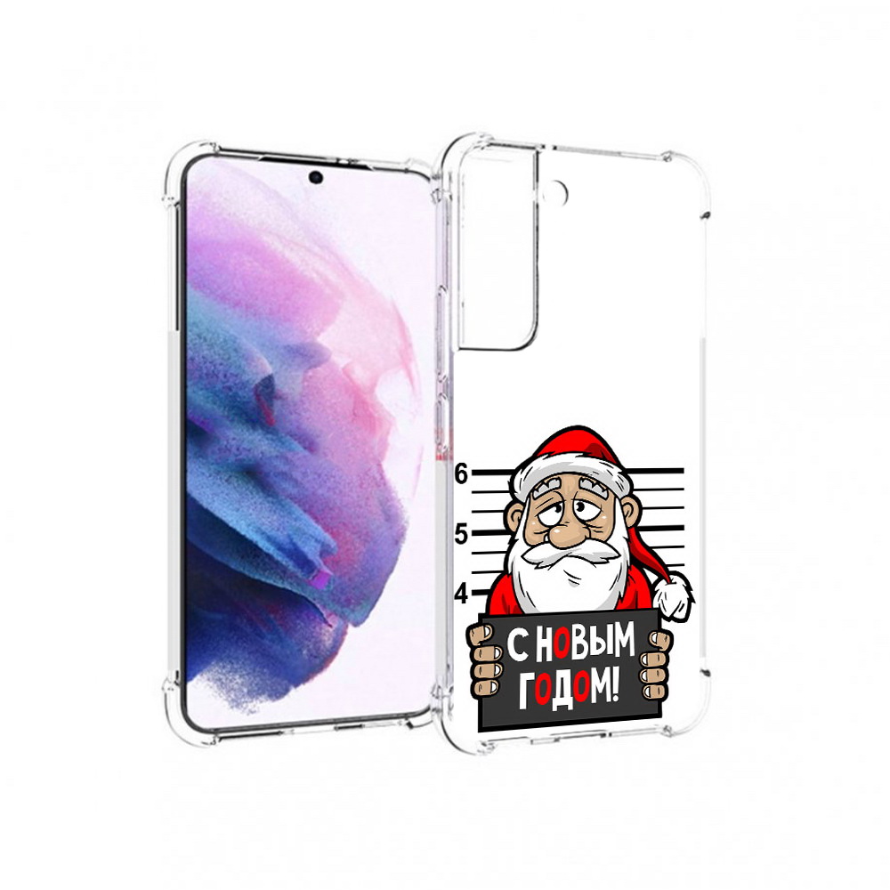 

Чехол MyPads Tocco для Samsung Galaxy S22 ДМ с новым годом заключенный (PT194926.508.59), Прозрачный, Tocco