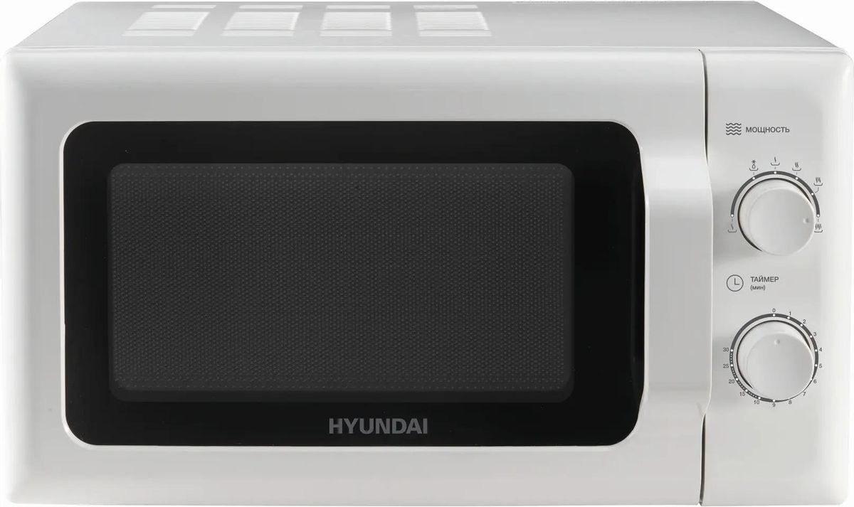 

Микроволновая печь соло HYUNDAI HYM-M2051, Белый, HYM-M2051