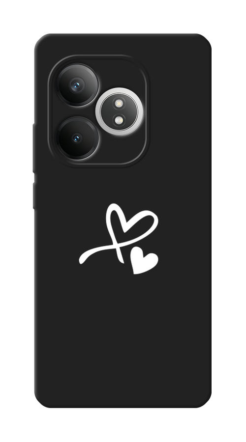 

Чехол Awog на Realme GT 6T "Сердечко минимализм", Белый, 2517552-1