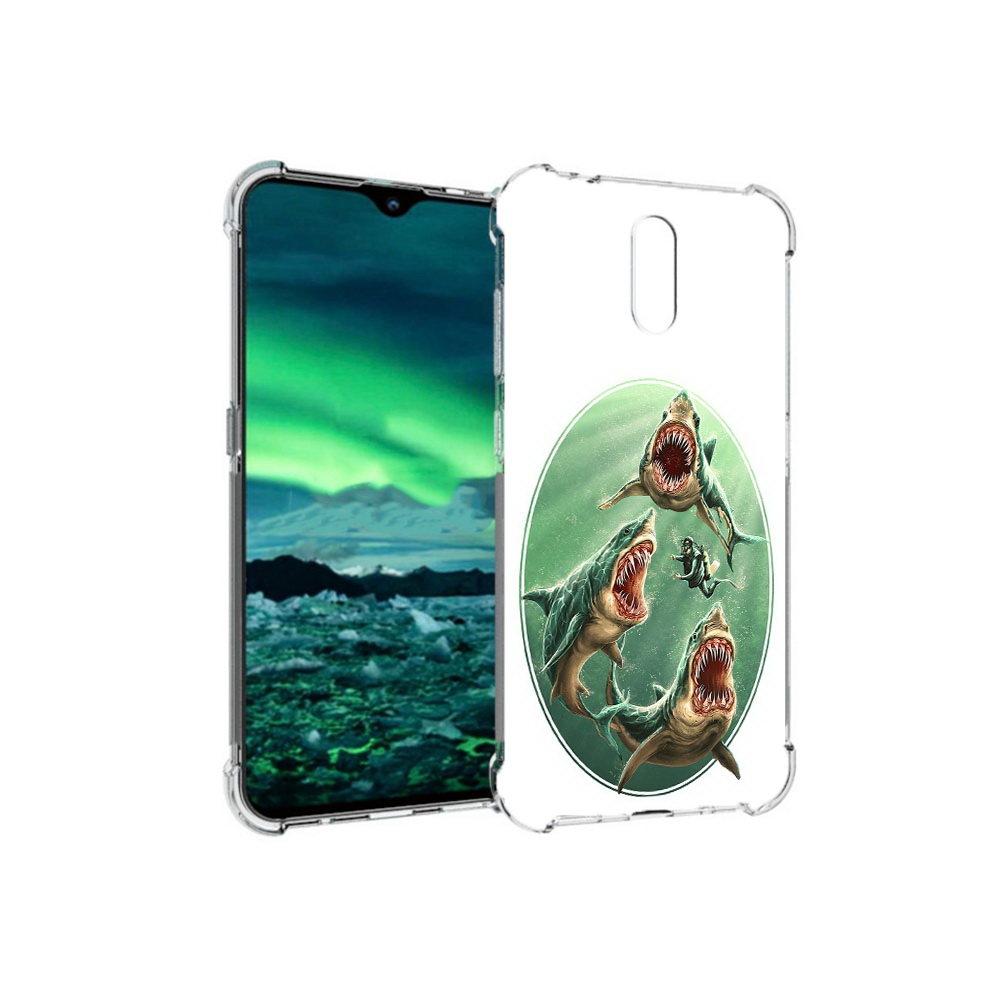 

Чехол MyPads Tocco для Nokia 2.3 синяя бездна (PT142254.97.600), Прозрачный, Tocco